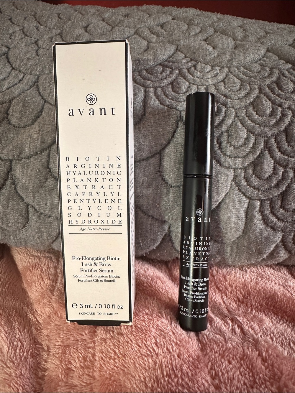 ✨ Avant Lash & Brow Fortifier Serum • Biotin + Hyaluronic • New in Box